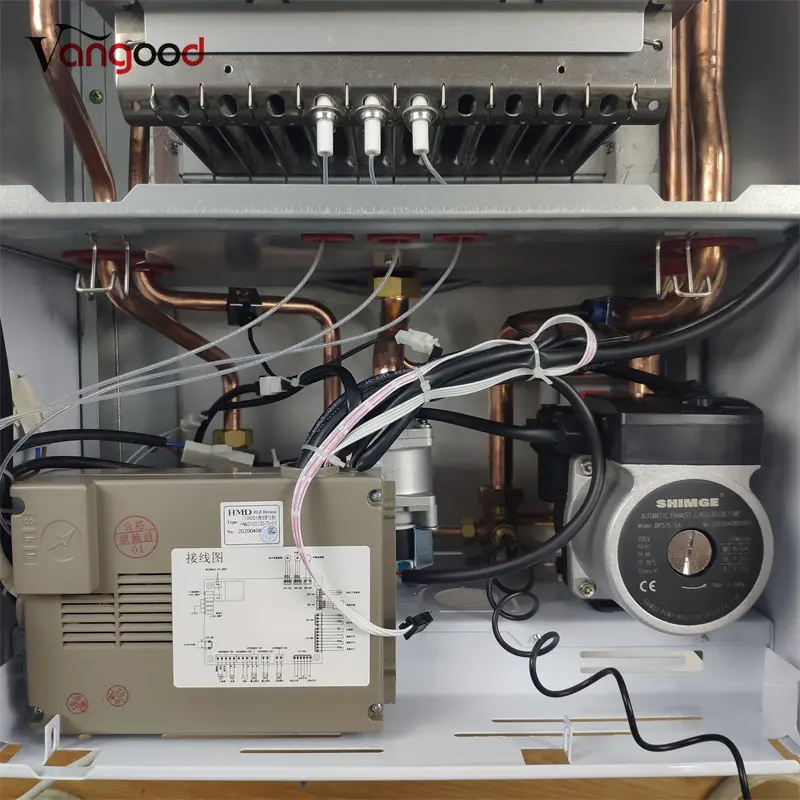 Factory Promotional Most Efficient Gas Water Heater -
 Wall Mounted Gas Fired Condensing Boiler For Hot Water House Heating – Vangood