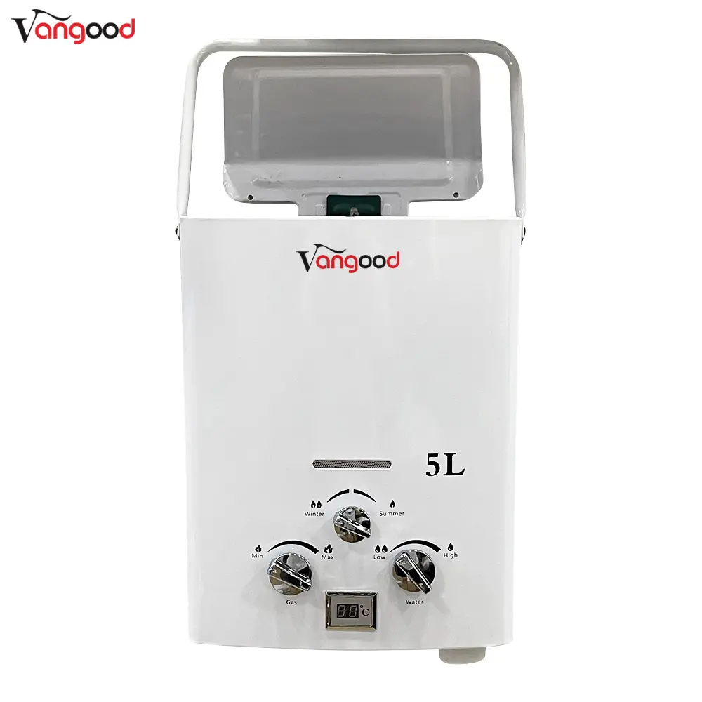 Small Size 5L Gas Water Heater Light Weight Saves Space For Camping Use Featured Image