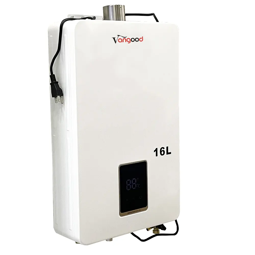 Excellent quality Instant Hot Water Geyser -
 Led Digital Display Thermostat Gas Water Heater Tankless – Vangood