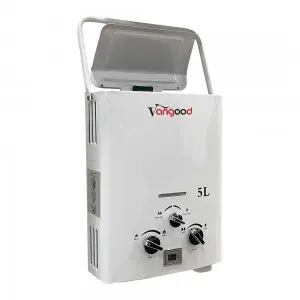 Small Size 5L Gas Water Heater Light Weight Saves Space For Camping Use