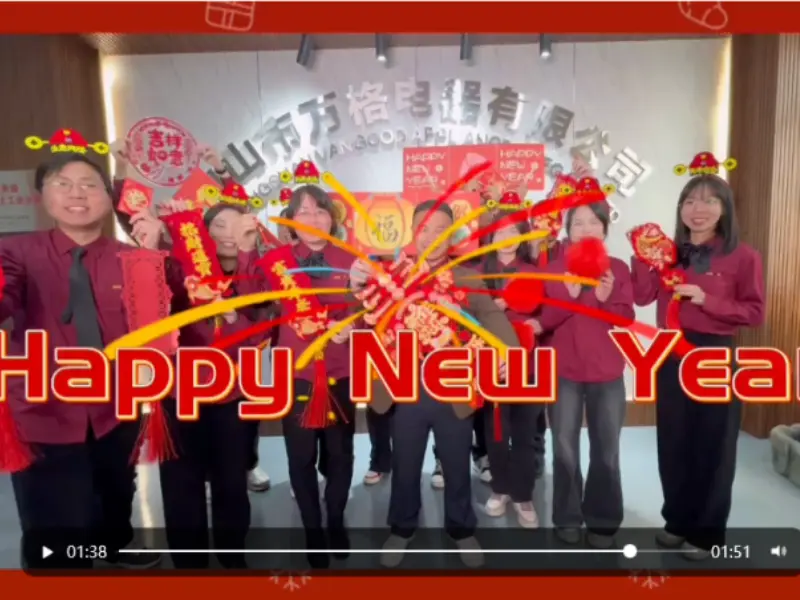 Vangood Team Creates Heartfelt New Year Blessing Video, Sending Warm Wishes for 2025!
