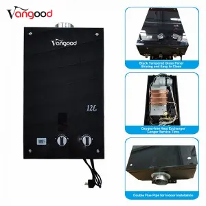 Domestic Natural Gas Forced Exhaust Type Gas Water Heater