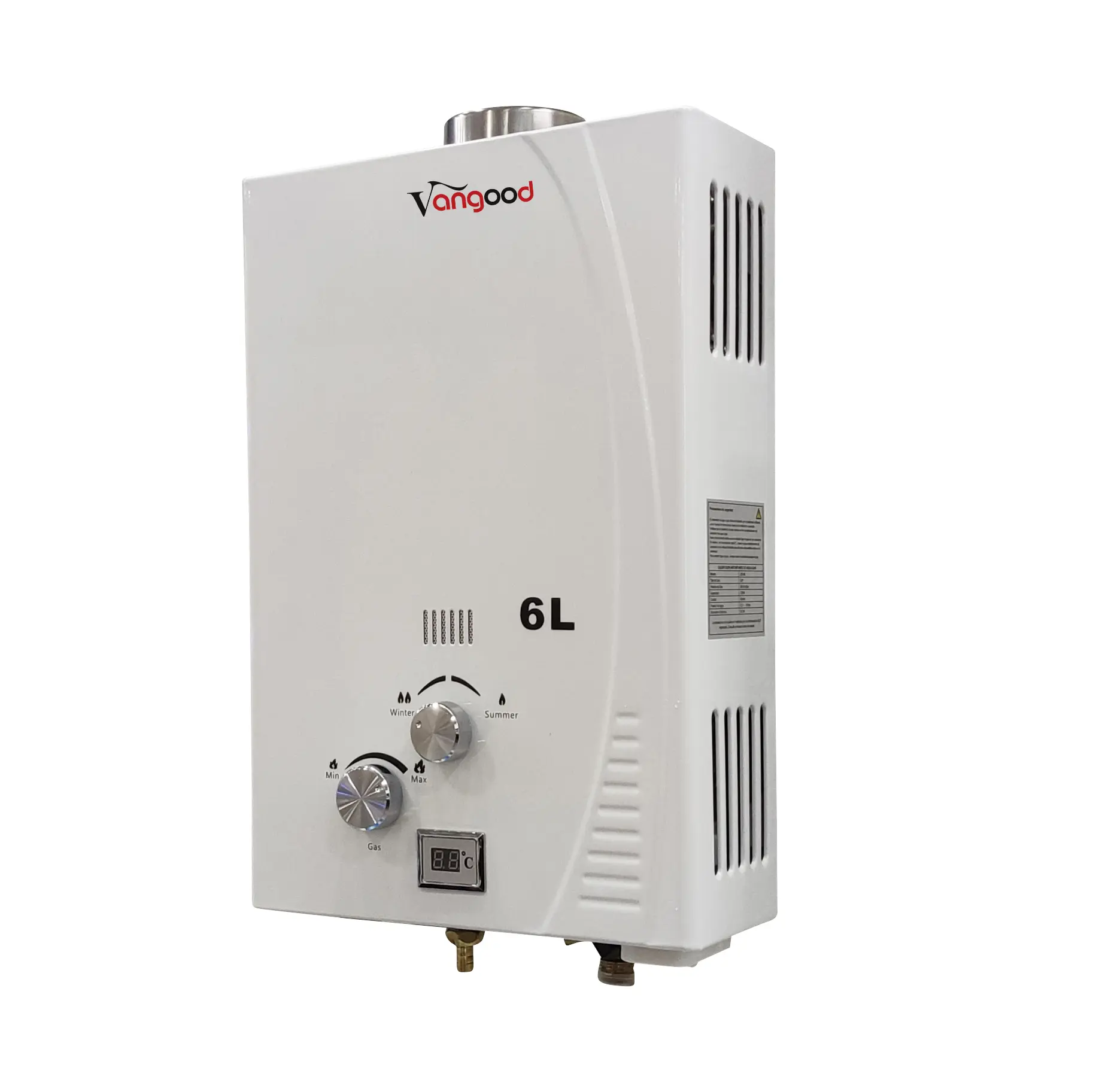 OEM Factory for Natural Gas Water Heater -
 6L Gas Water Heater Ce Battery Temperature Controller – Vangood