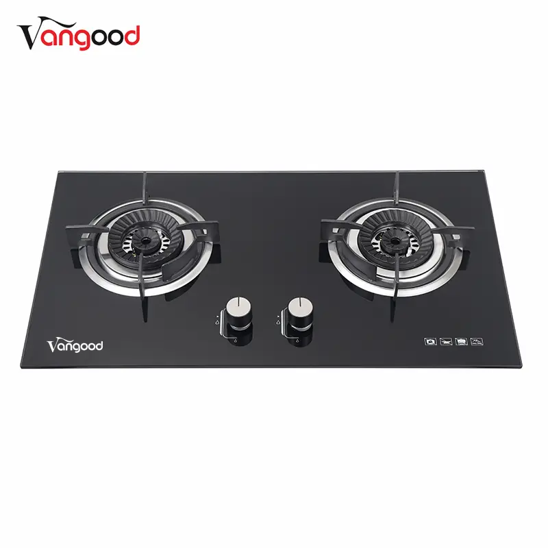 Low price for Three Burner Gas Stove -
 Automatic Butane On Glass 60cm Kitchen Cooking Hob Gas Cooker Cooktop – Vangood