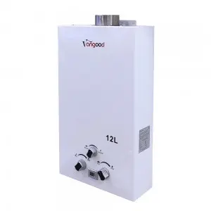 12l Lpg Gas Hot Shower Water Heater Forced Type Instant Hot Boiler