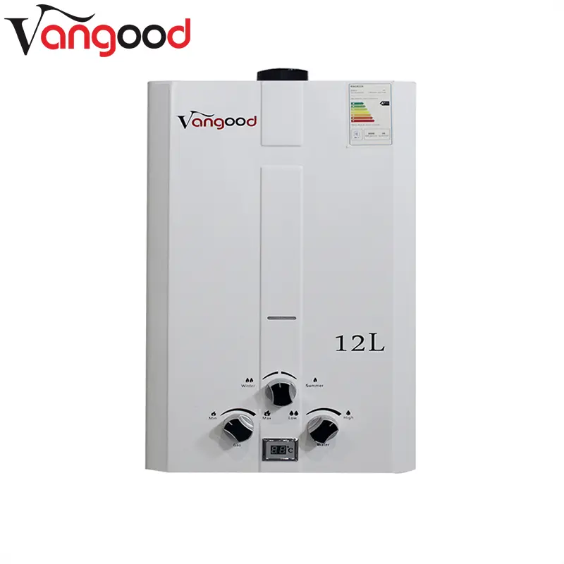 Flue Type Instant Gas Water Heater 12L For Whole House