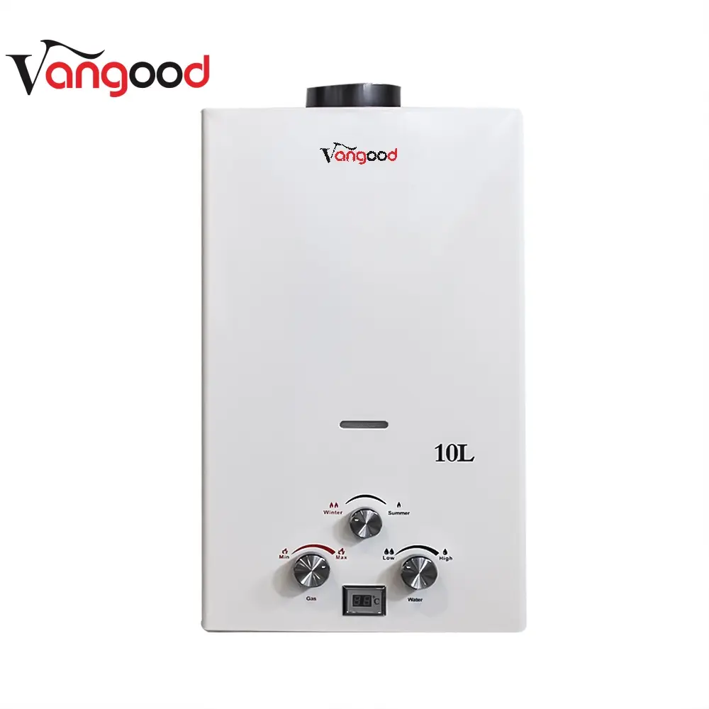 Efficient 10L Flue Gas Water Heater Instant Hot Water for Bathroom and Kitchen Featured Image