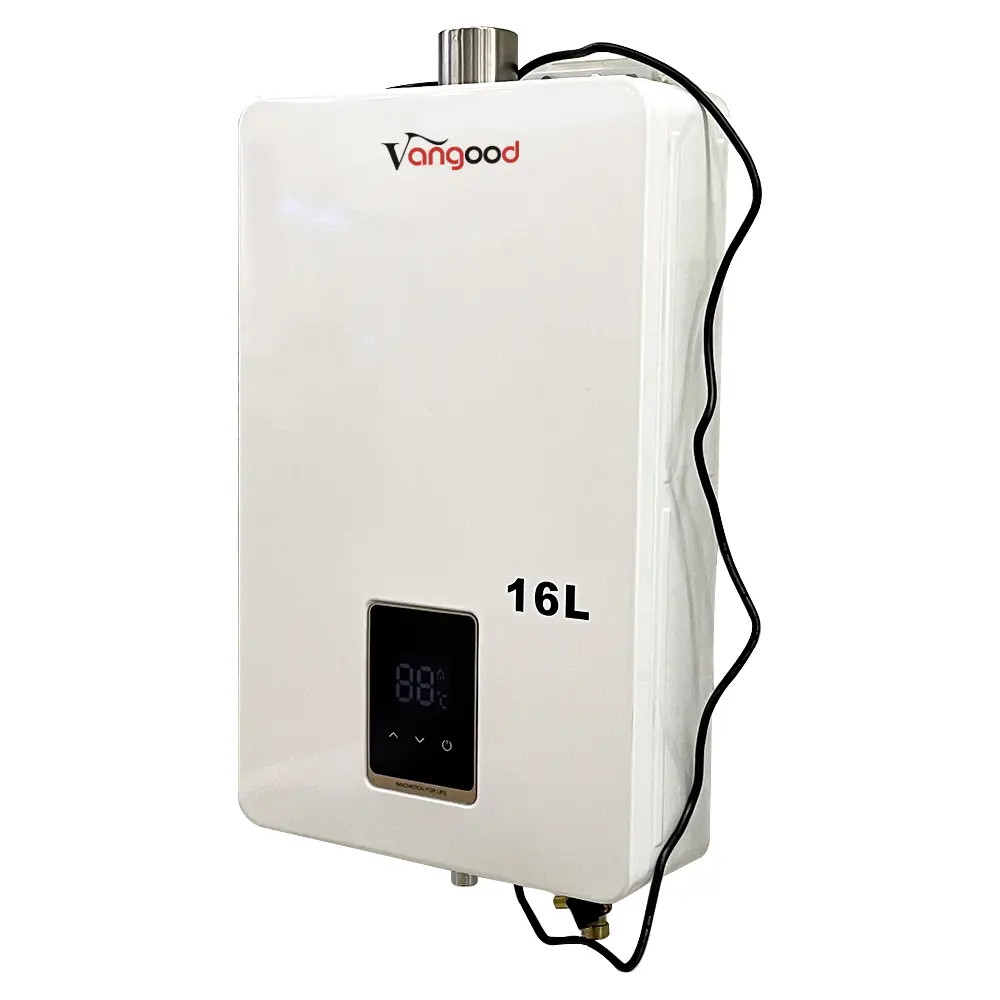 Excellent quality Instant Hot Water Geyser -
 Led Digital Display Thermostat Gas Water Heater Tankless – Vangood
