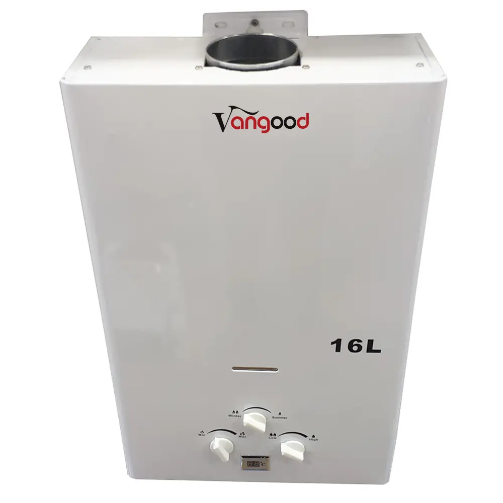 Factory wholesale Water Heater Repair Cost -
 16 Liter Bathroom Gas Hot Water Heater LCD Digital Display – Vangood