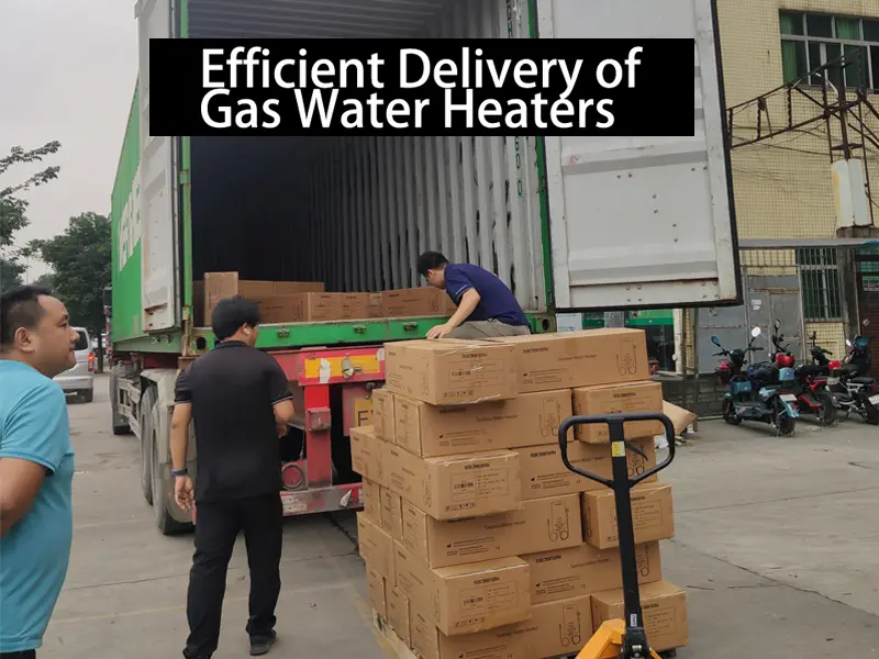 Vangood's Excellent Container Loading: Efficient Delivery Of Gas Water Heaters