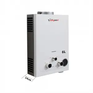 Industrial 6L Gas Water Heater Portable Instant Hot Suppliers Tankless Propane Natural