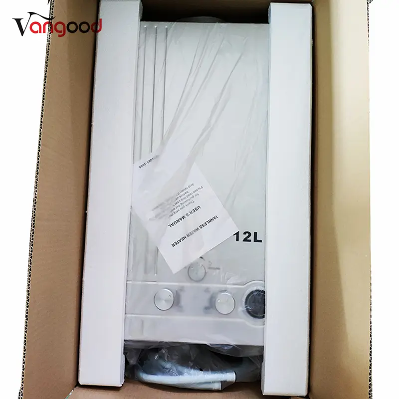 Professional Design Most Efficient Water Heater -
 12L Tankless LPG Instant Boiler Bathroom Home 24kw Gas Water Heaters – Vangood