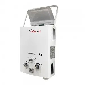 Small Size 5L Gas Water Heater Light Weight Saves Space For Camping Use