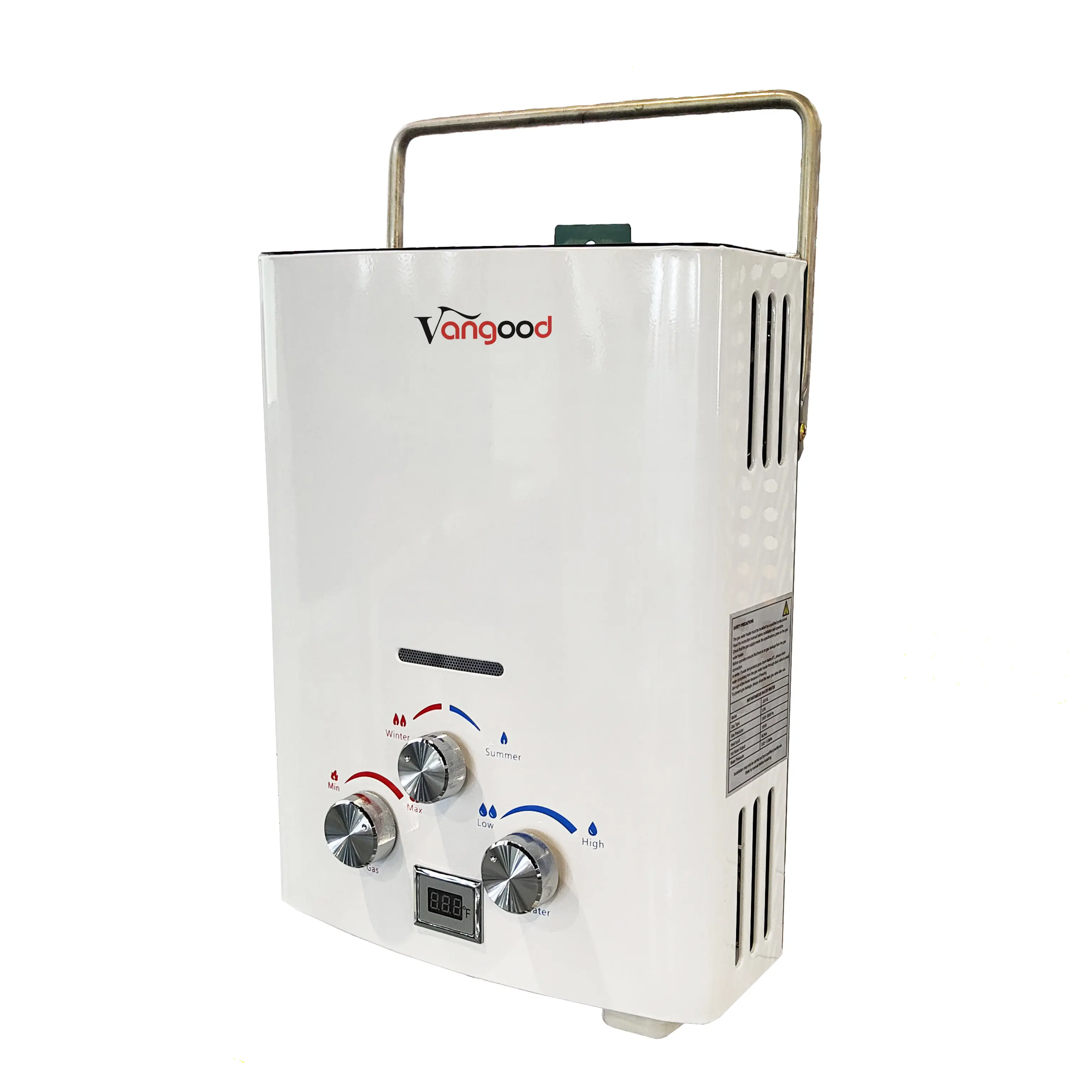 Hot sale Tankless Gas Water Heater -
 Zero Pressure Instant Tankless Gas Water Heater For Outdoor Camping – Vangood