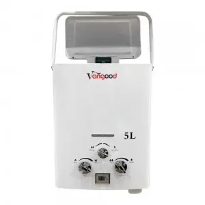 Small Size 5L Gas Water Heater Light Weight Saves Space For Camping Use