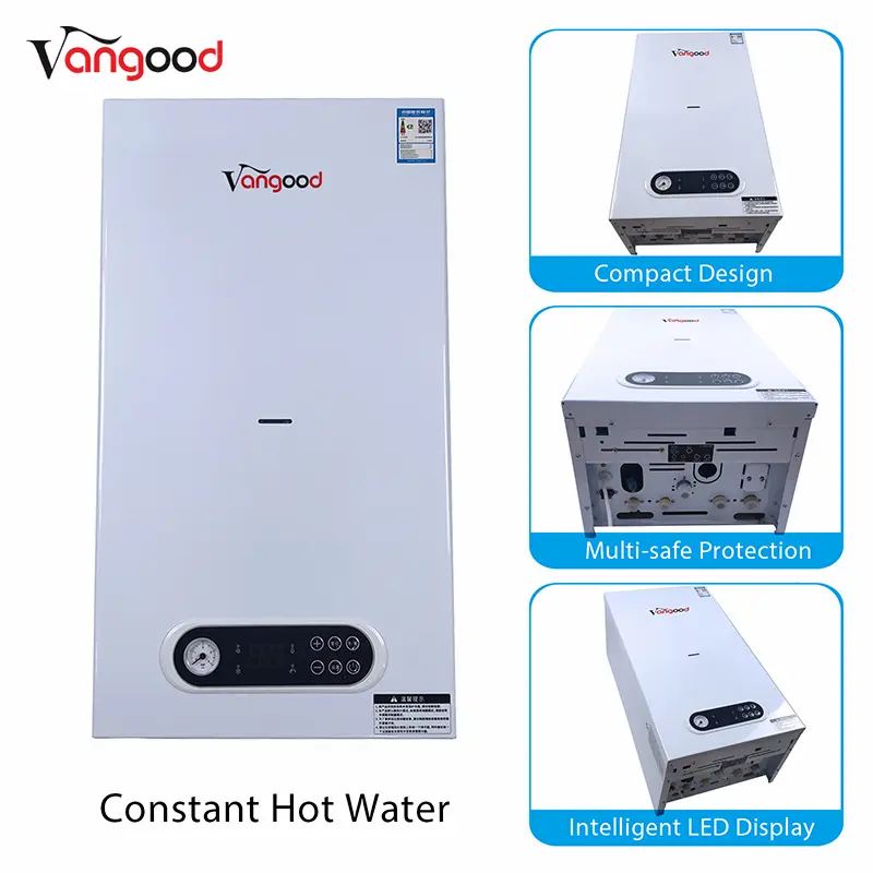 Factory Promotional Most Efficient Gas Water Heater -
 Wall Mounted Gas Fired Condensing Boiler For Hot Water House Heating – Vangood