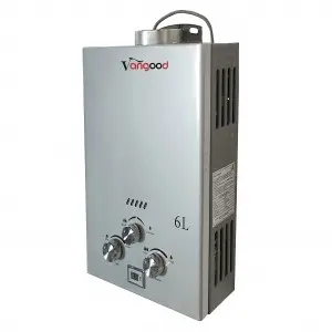 China Mini Portable Gas Shower Water Heater 6L