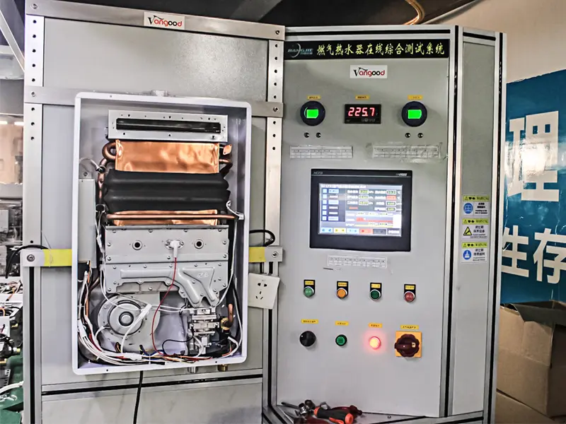 Replace Water Heater Testing Equipment And Improve Quality Control Standards