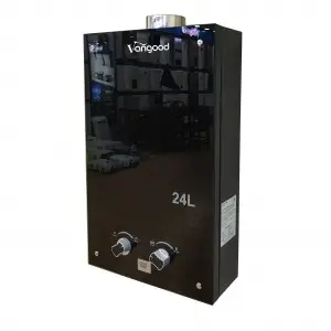 Tempered Glass Gas Water Heater Led Digital Display For Pool