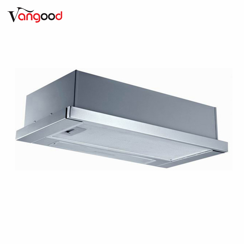 European Style Carbon Filter Slim Extractor Telescopic Cooker Hood