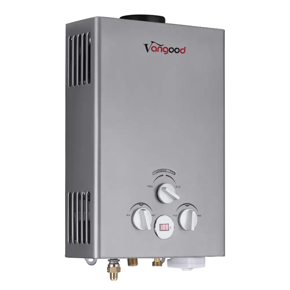 Best quality Water Heater Replacement Cost -
 Open Flue Type 6L Water Gas Heater White Panel With Shower Head – Vangood