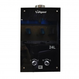 Tempered Glass Gas Water Heater Led Digital Display For Pool