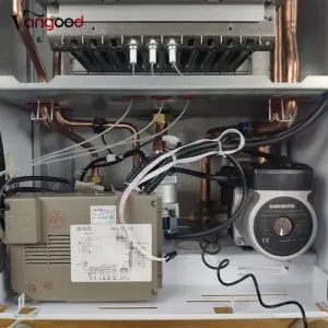 2019 wholesale price 18kw 24kw 28kw 32kw 35kw China Nice GF Chinese Pump Full Max Condensing Wall Mounted Gas Boiler Water Heater for Home