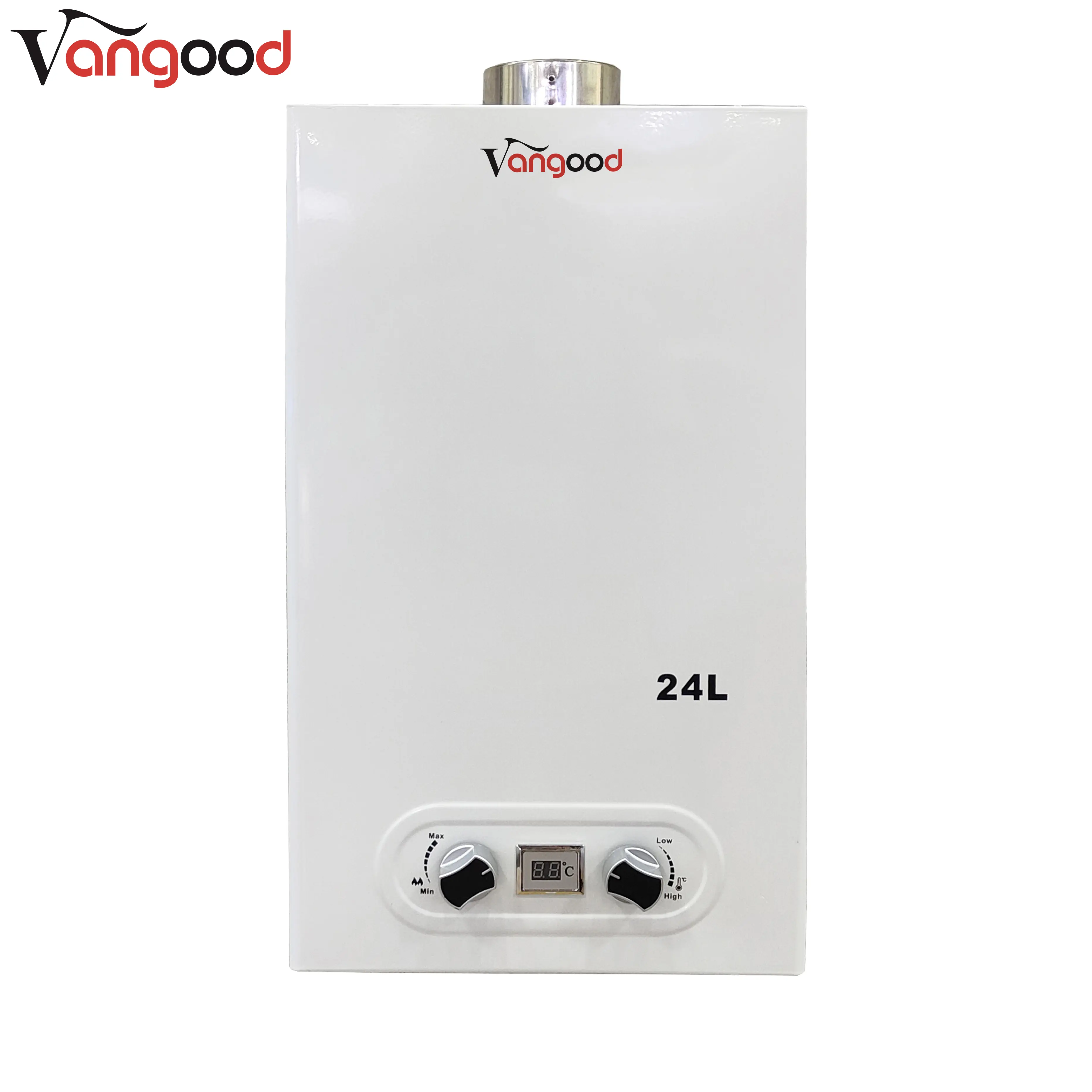 Gas Flow Activated Tankless Water Heater with Digital Display Featured Image