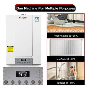 Smart Domestic Thermostat Heating Gas Boiler For Water Heating And Heater