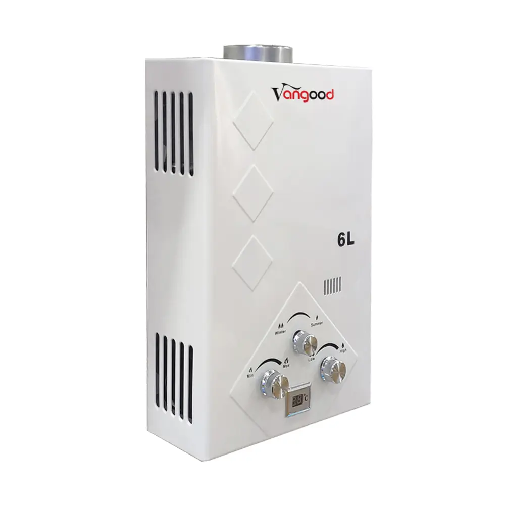 18 Years Factory Gas Hot Water Heater Cost -
 Fashion Attractive Design Water Gas Heater 6L For Small Kitchen – Vangood